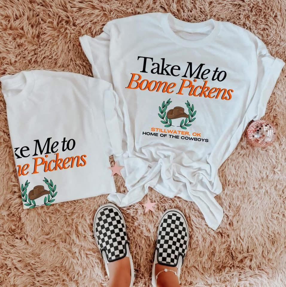 Take Me To Boone Pickens Graphic Tee